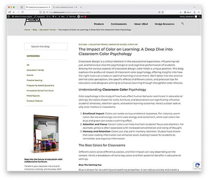 Impoact Of Color Schools