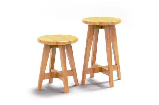 Wood Stools X Home