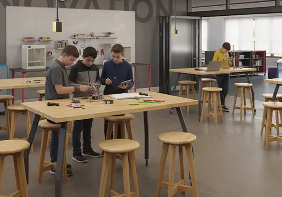 Allied Makerspace Furniture